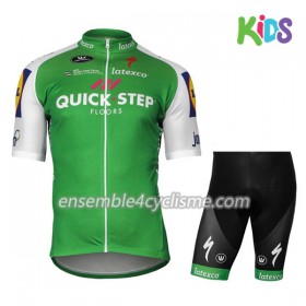 Tenue Maillot + Cuissard 2017 Quick-Step Floors Enfant N002